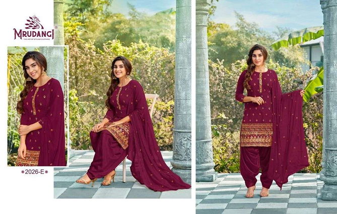 Saheli 2026 Colors Edition By Mrudang Georgette Wedding Wear Punjabi Patiyala Suits Wholesale Shop In Surat